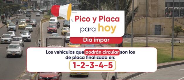 Así funciona el Pico y placa en Bogotá, 29 de julio