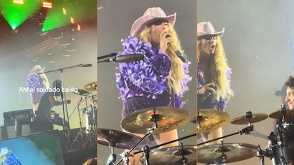 “¡¿Qué pe.. cab...?!”; Paulina Rubio EXPLOTA contra baterista por equivocarse en show de 90′s Pop Tour | VIDEO 