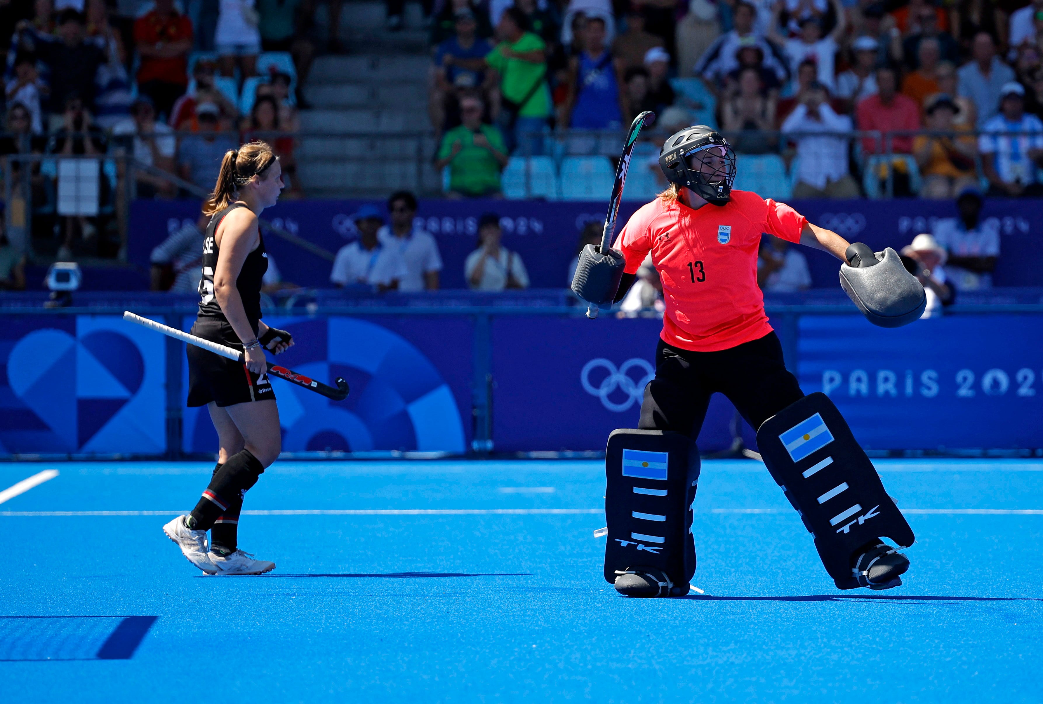 Cosentino, la arquera de Las Leonas (REUTERS/Adnan Abidi)