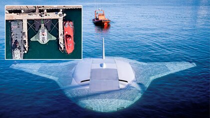 Un dron submarino, imágenes virales y una base en California: el intrigante hallazgo en Google Maps