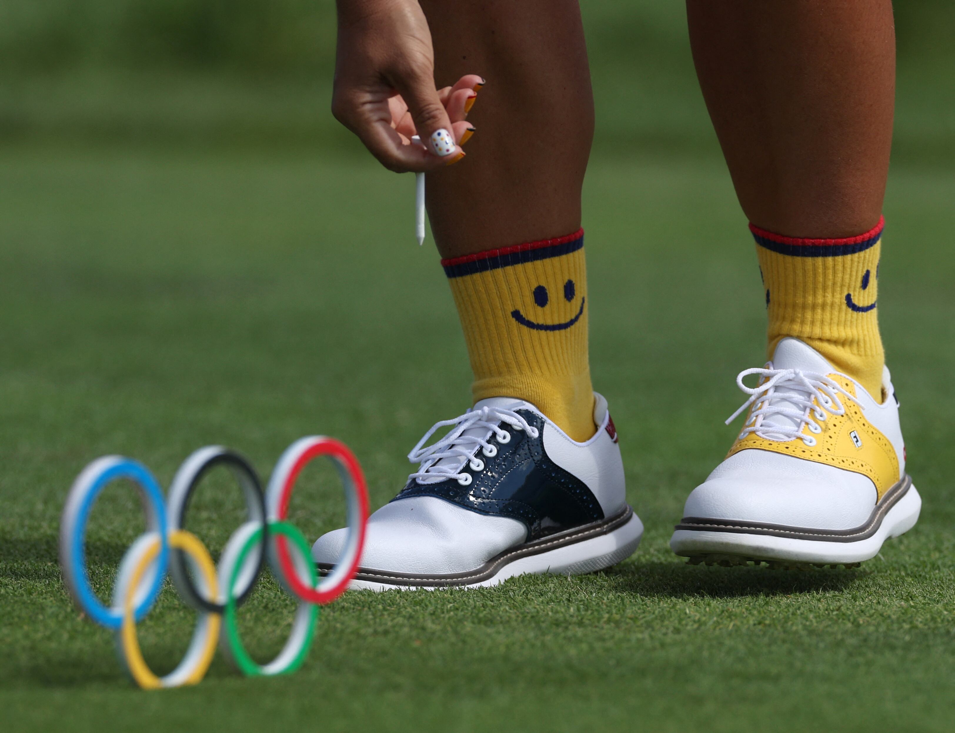 Maria José Uribe sigue posicionada dentro de las mejores en el golf femenino - crédito Paul Childs / REUTERS 