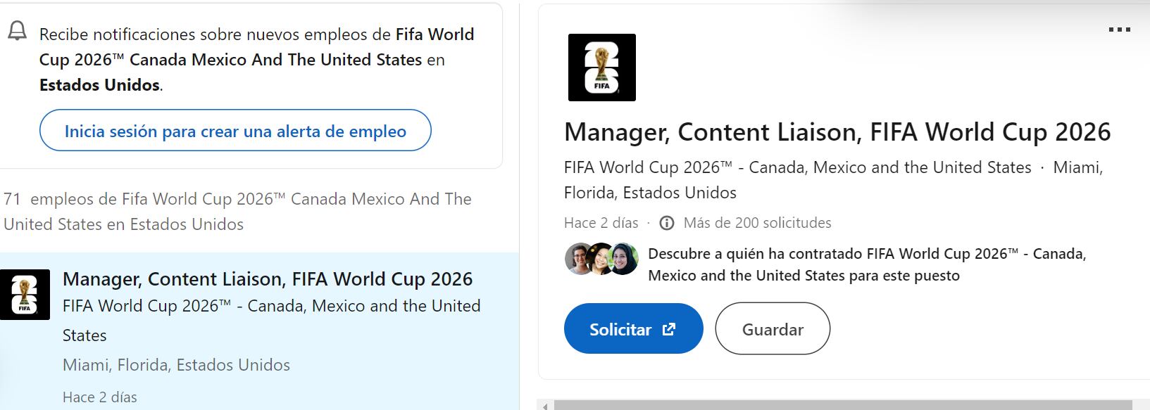 ¿Qué vacantes tiene la FIFA para trabajar en el Mundial 2026 en México?