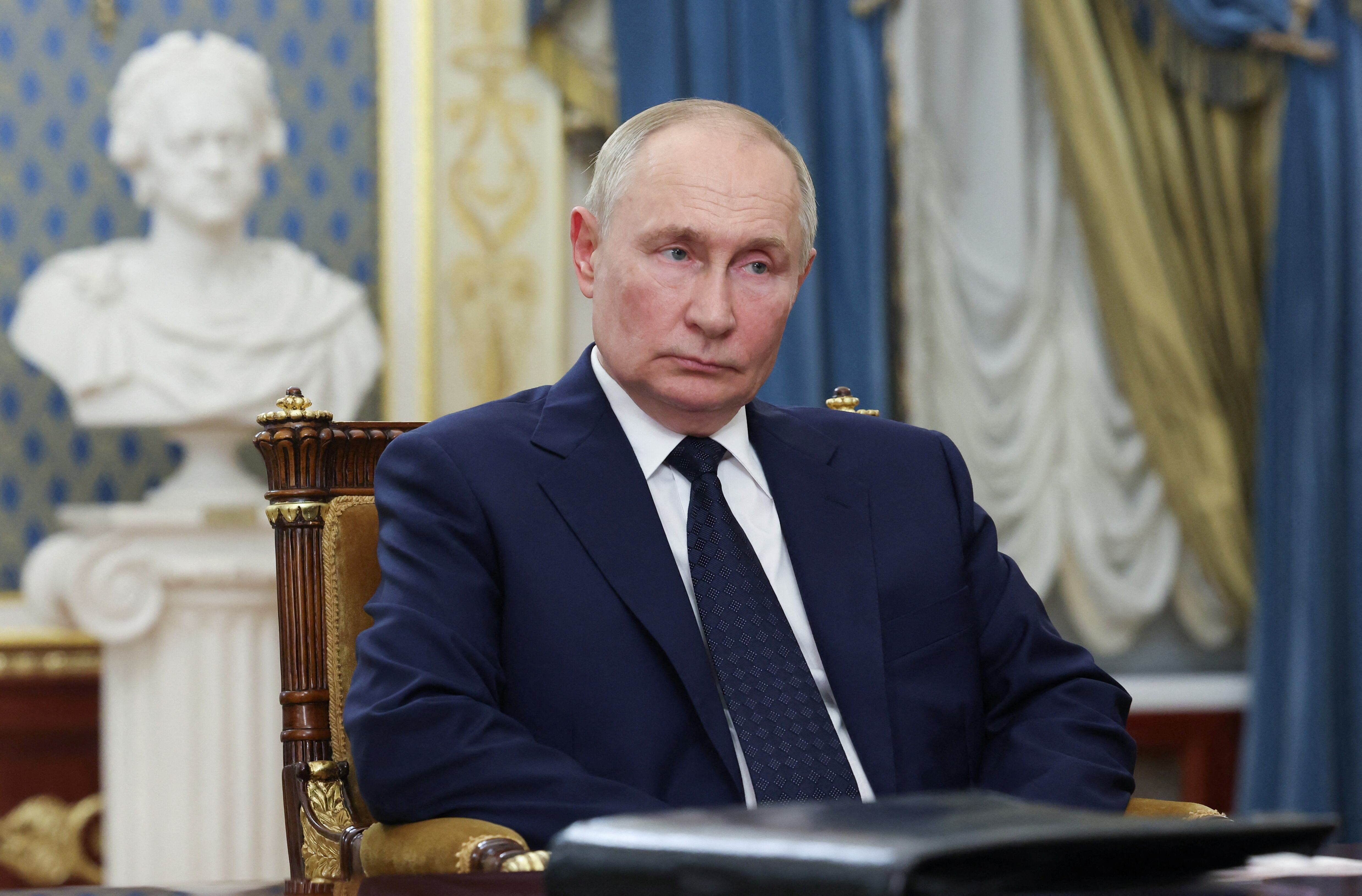 Vladimir Putin, presidente de Rusia (Sputnik/Alexander Kazakov/Pool via REUTERS)