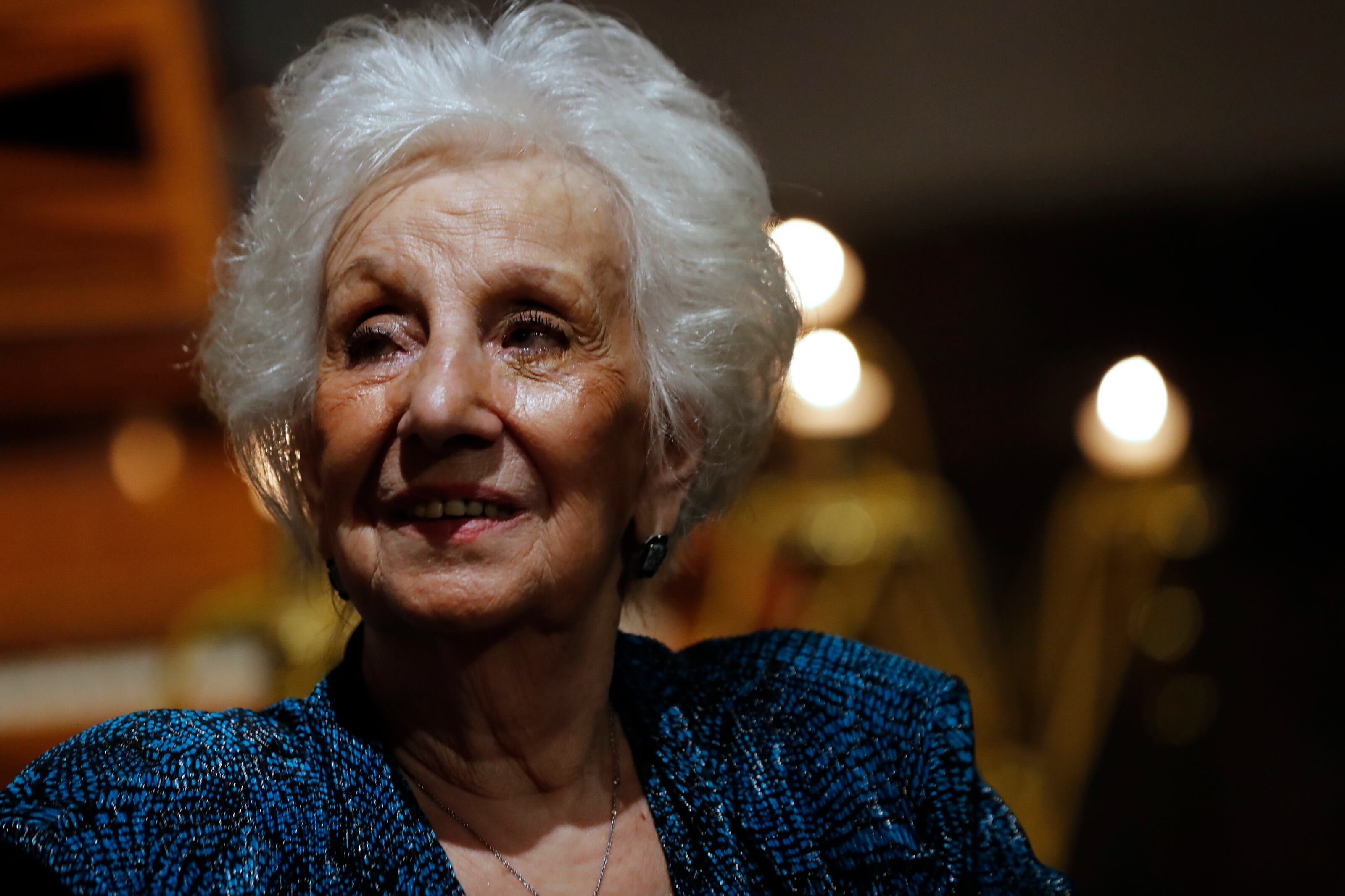 La presidenta de las Abuelas de Plaza de Mayo, Estela de Carlotto (EFE/Mario Guzmán)
