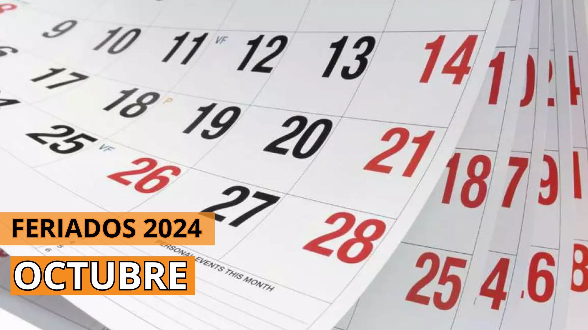 ¿Este 7 y 8 de octubre son feriados o días no laborables en Perú? Conoce lo que dice el diario El Peruano