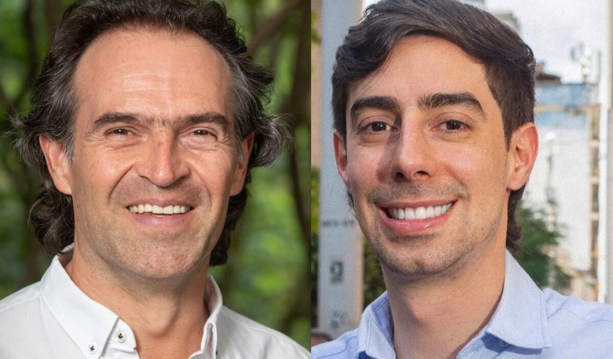 Los candidatos Federico Gutiérrez y Juan Carlos Upegui en foto oficial de campaña