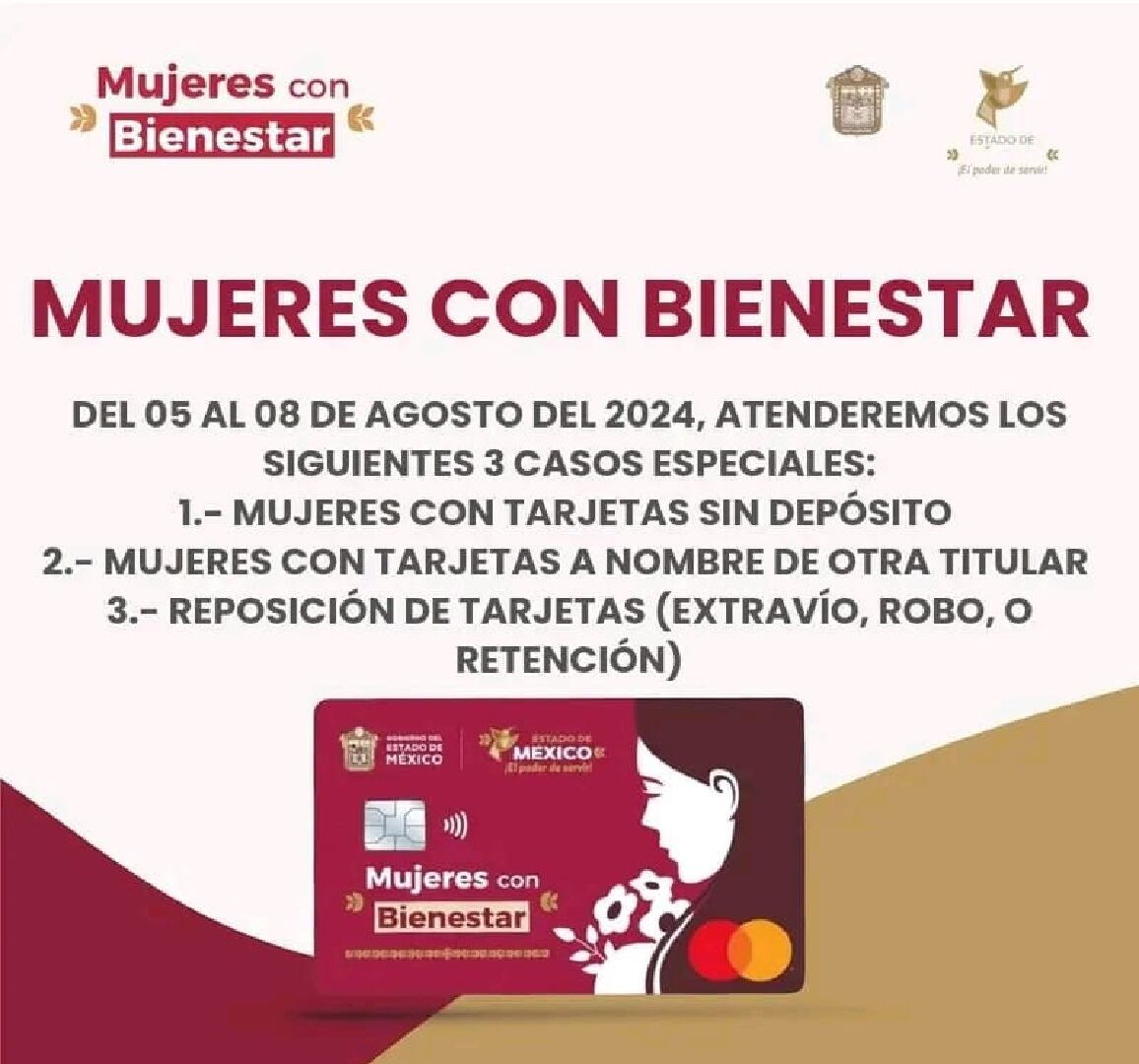 Mujeres con Bienestar Edomex Programas sociales