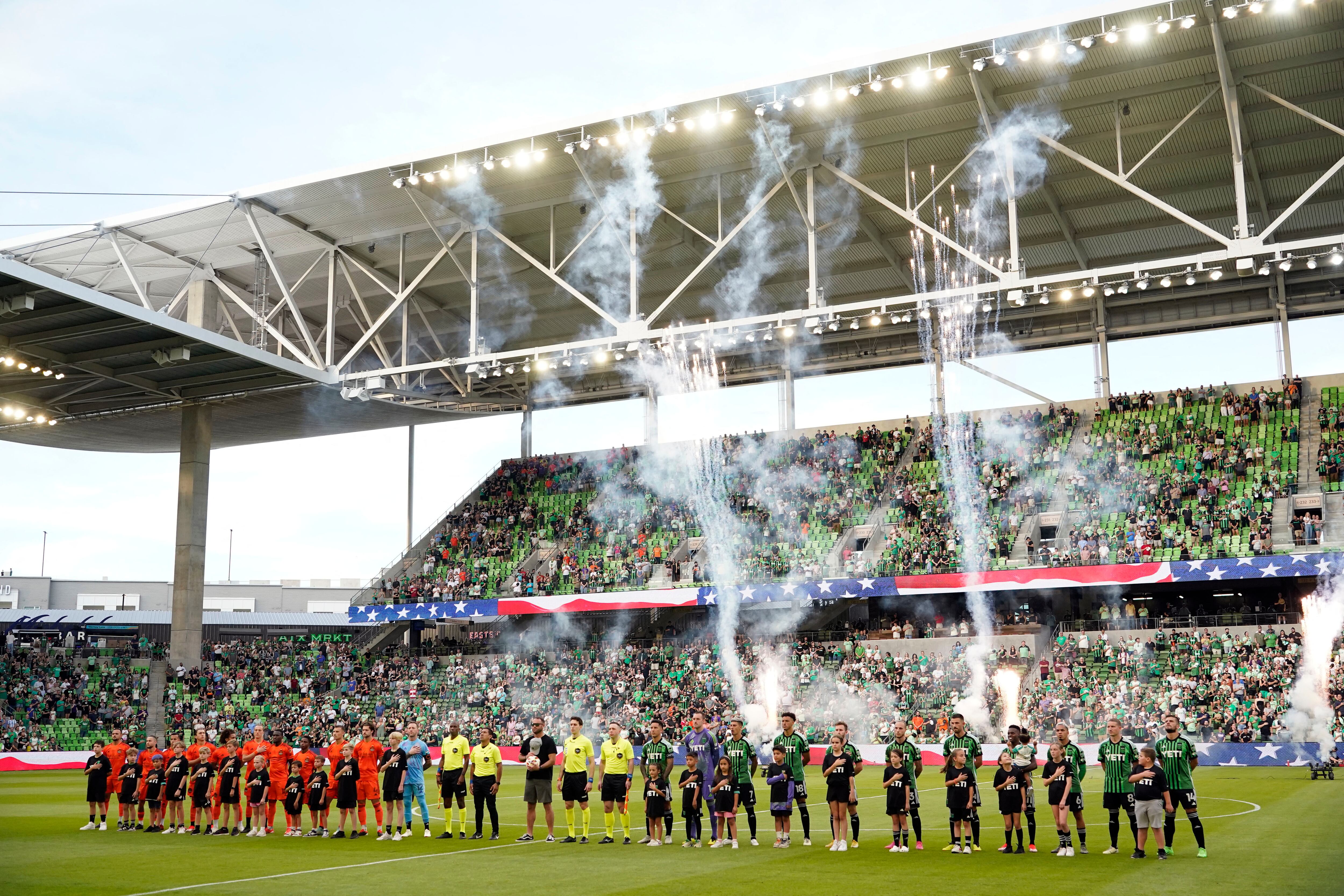 Q2 Stadium, tiene más de 20 mil lugares. Mandatory Credit: Scott Wachter-USA TODAY Sports