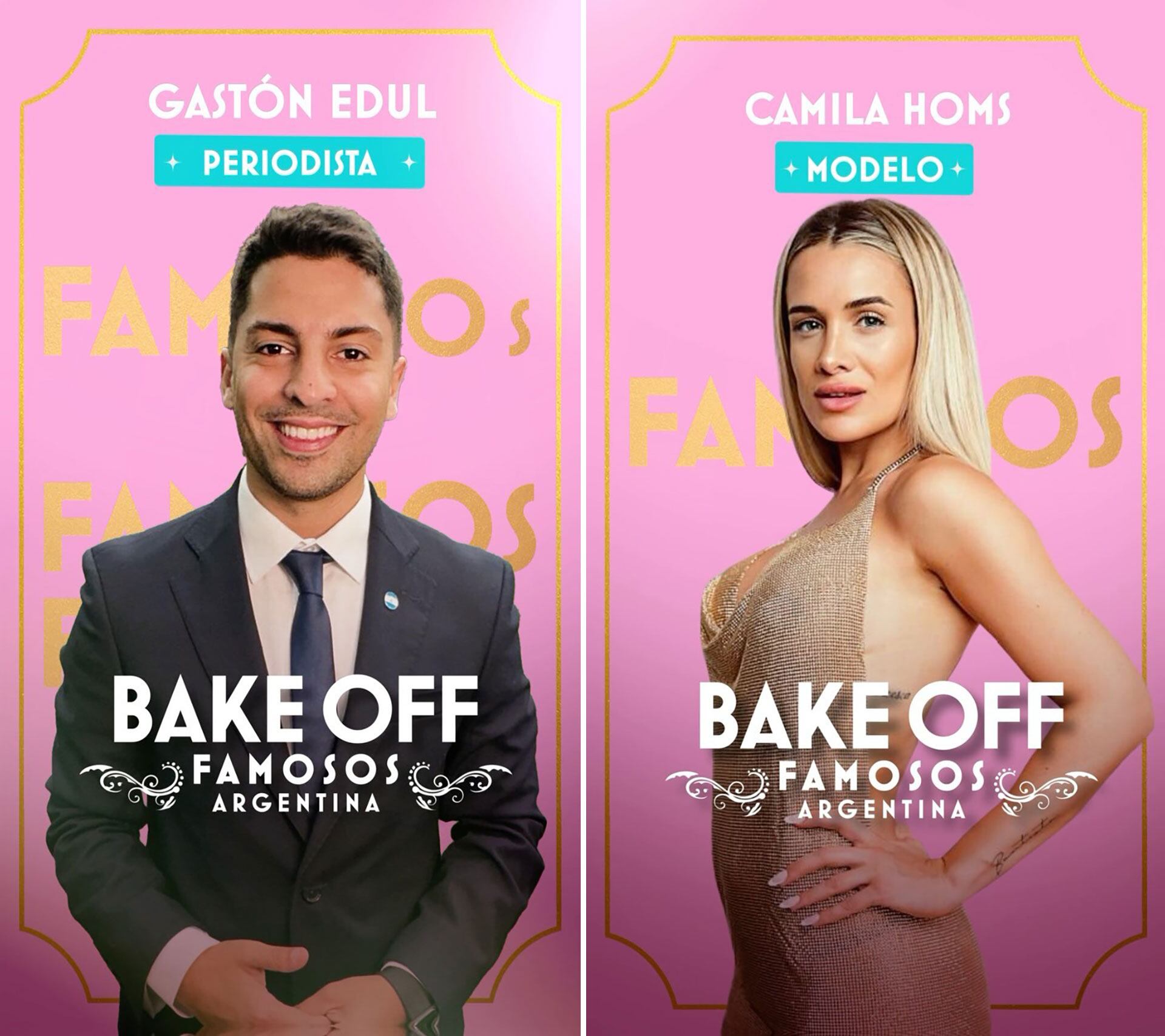 Los primeros participantes de Bake Off Famosos