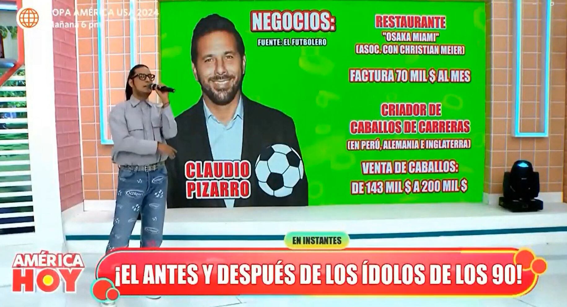 América Hoy mostró a cuánto asciende la fortuna de Claudio Pizarro.