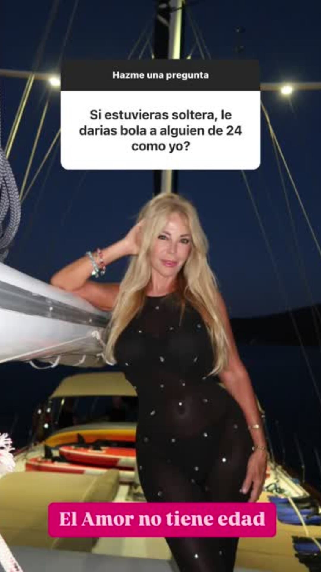 Graciela Alfano deslumbró con un jugado look con transparencias en su viaje por Croacia: “La noche me pone romántica”