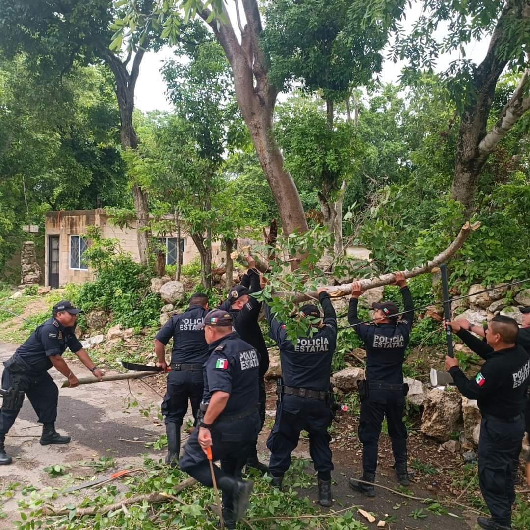 El fenómeno es ya tormenta tropical