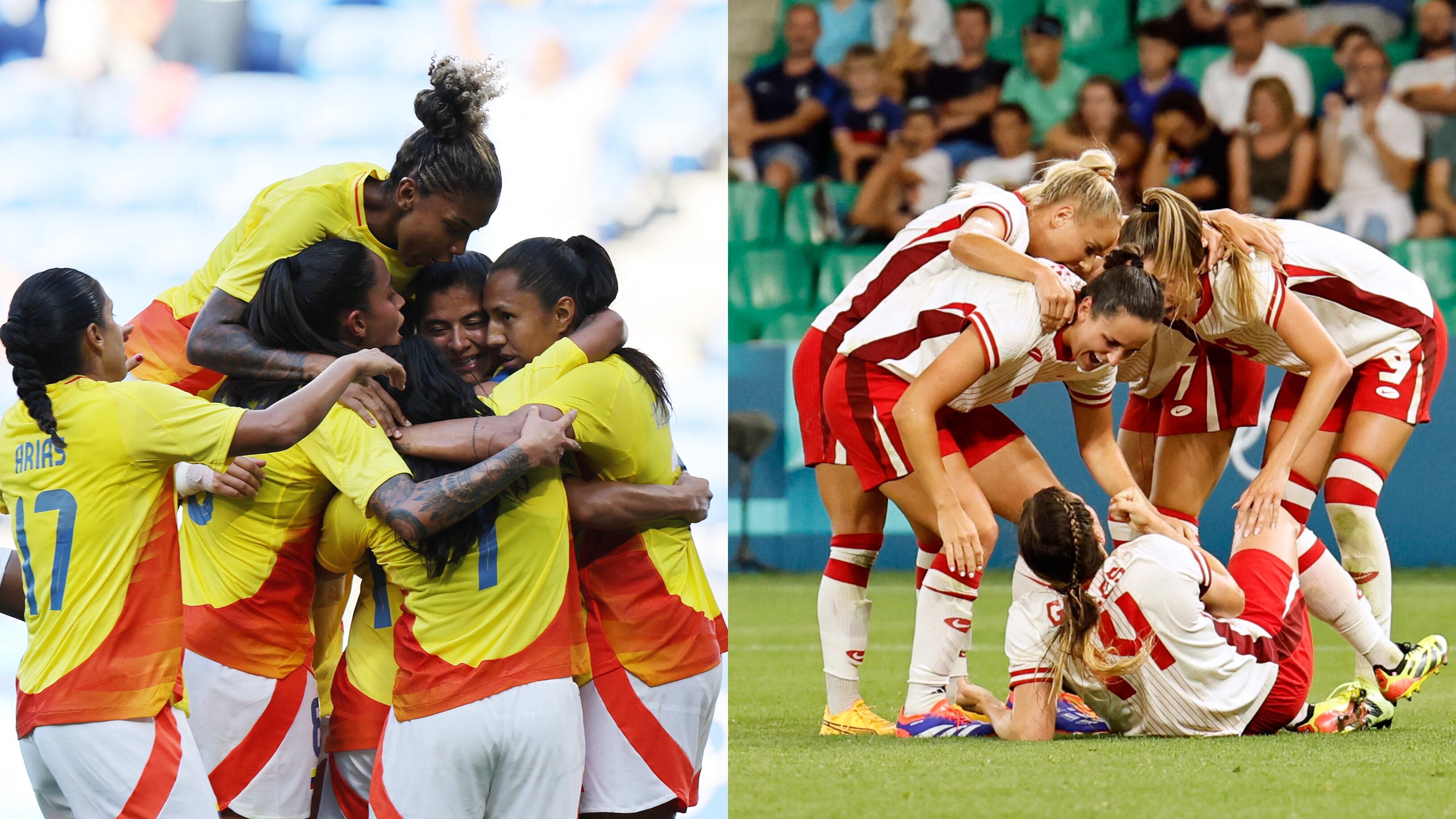 Colombia enfrentará a Canadá en la fecha 3 del torneo de fútbol femenino en los Juegos Olímpicos por un cupo en los cuartos de final - crédito Reuters