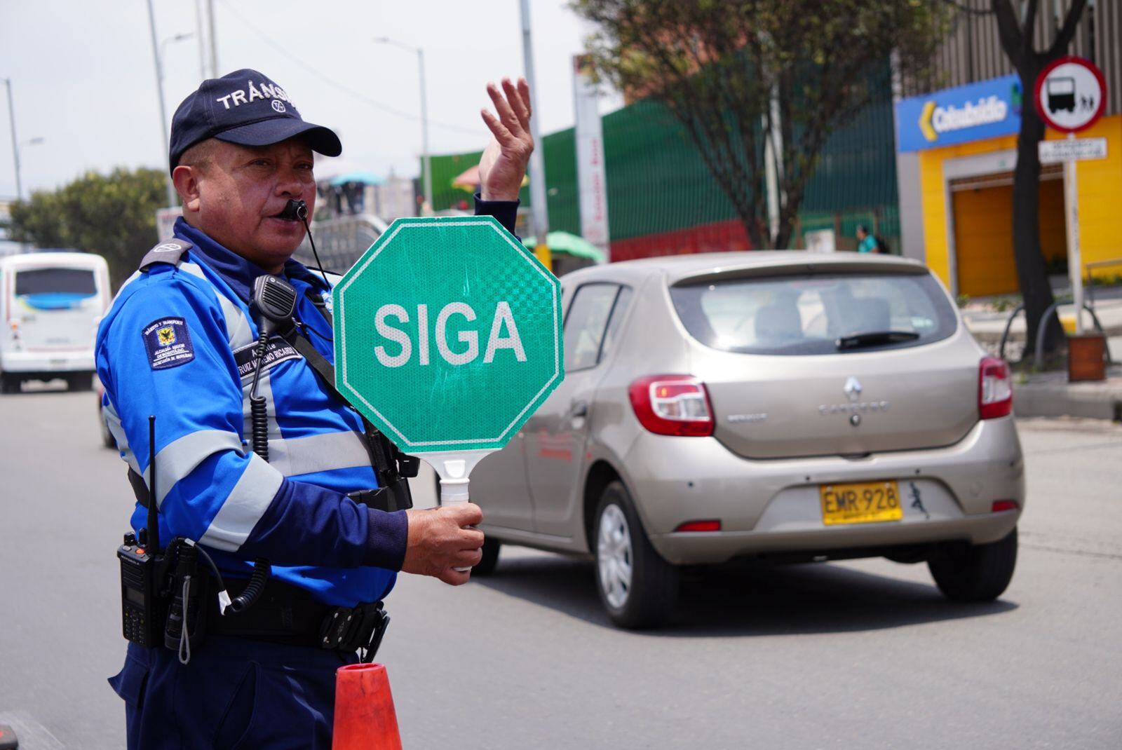 Se estima la salida de 640253 vehículos de la capital y el ingreso de más de 769499 automotores particulares y de servicio público - crédito Secretaría de Movilidad