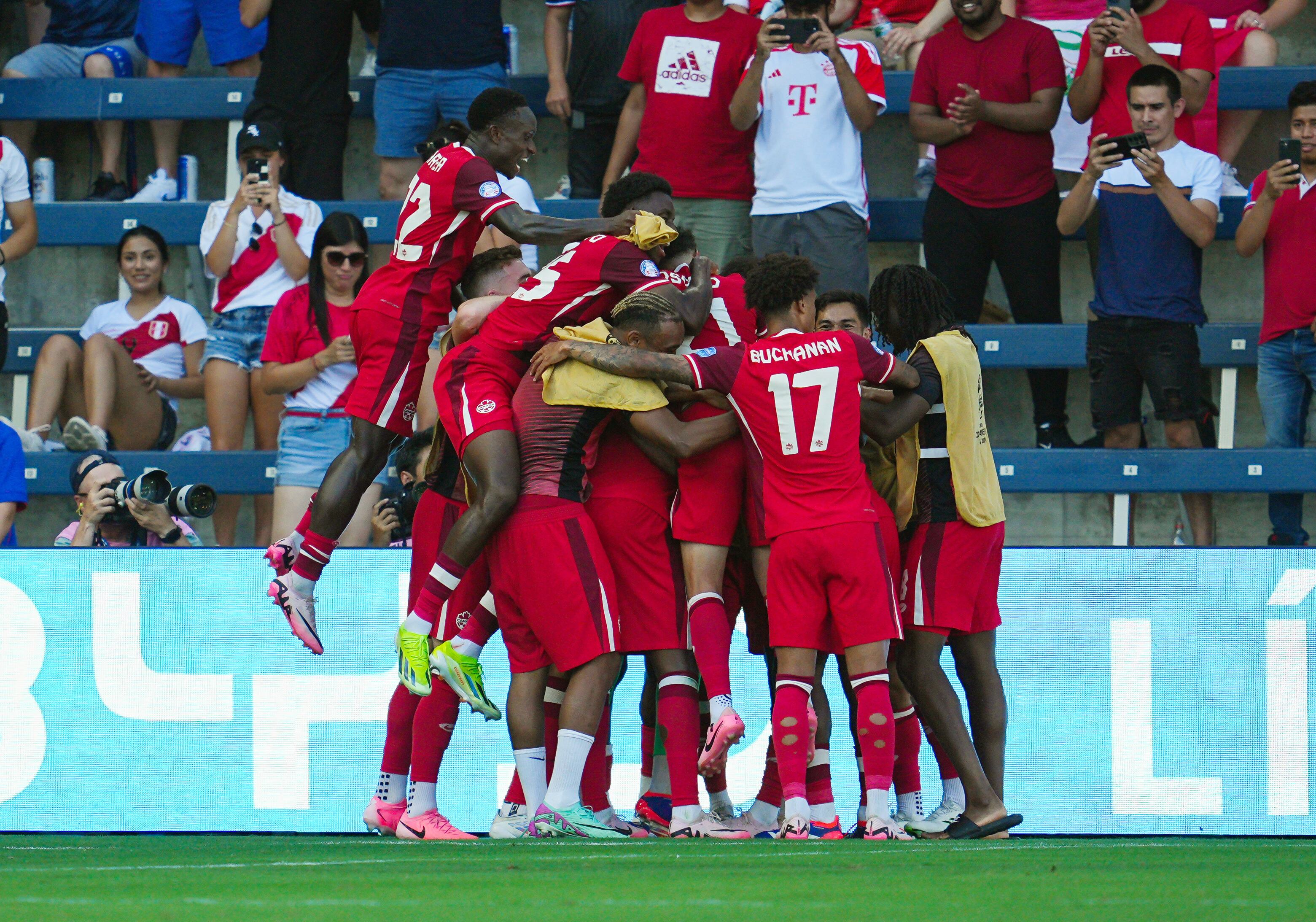 Canadá sueña con los cuartos de final de la Copa América. Con un triunfo ante Chile asegurará su pase (Jay Biggerstaff-USA TODAY Sports)