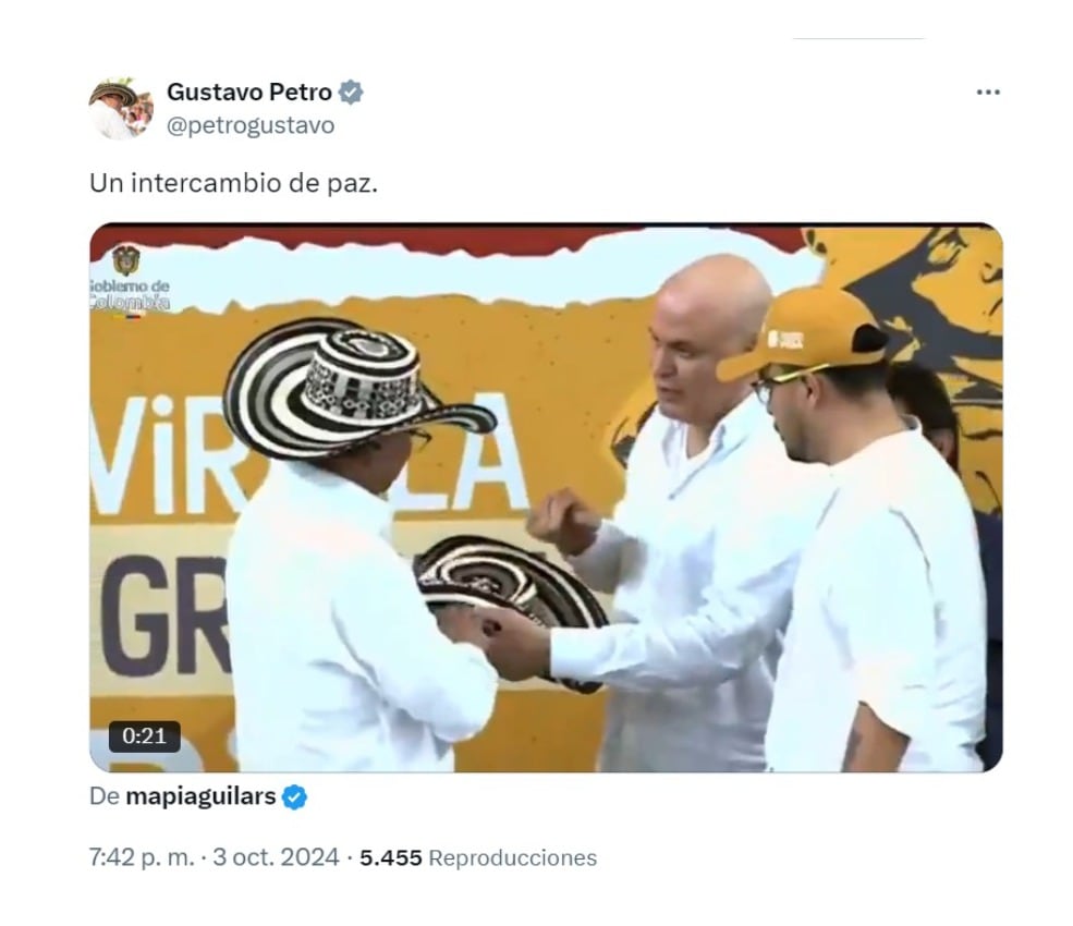 Gustavo Petro y su mensaje tras encuentro con Salvatore Mancuso