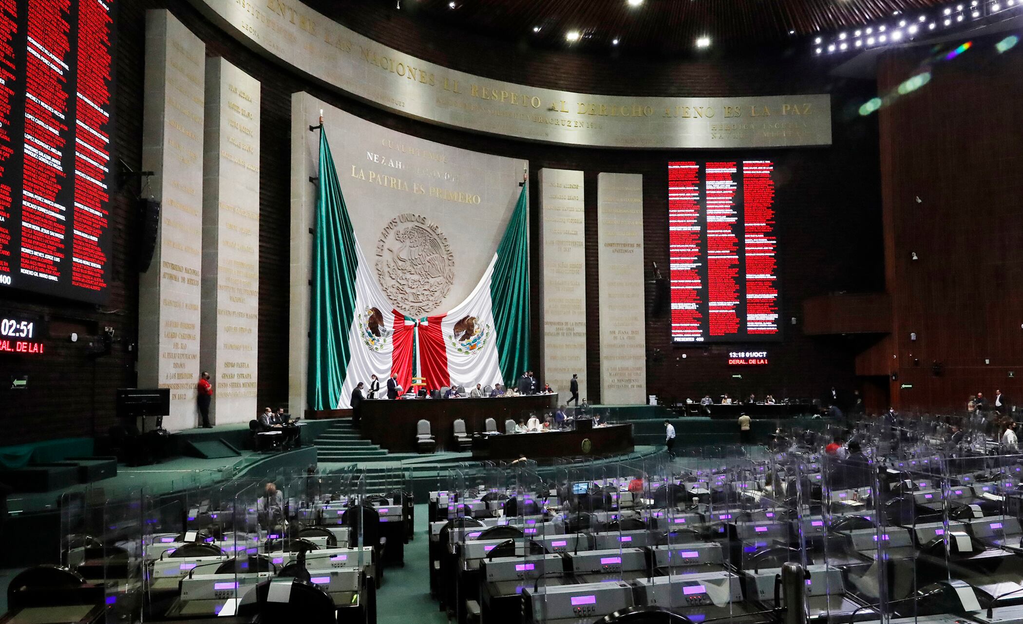 Fotografía de archivo cedida por la Cámara de Diputados donde se observa una sesión de ordinaria en la Ciudad de México (México). EFE/Cámara de Diputados/SOLO USO EDITORIAL/SOLO DISPONIBLE PARA ILUSTRAR LA NOTICIA QUE ACOMPAÑA (CRÉDITO OBLIGATORIO)
