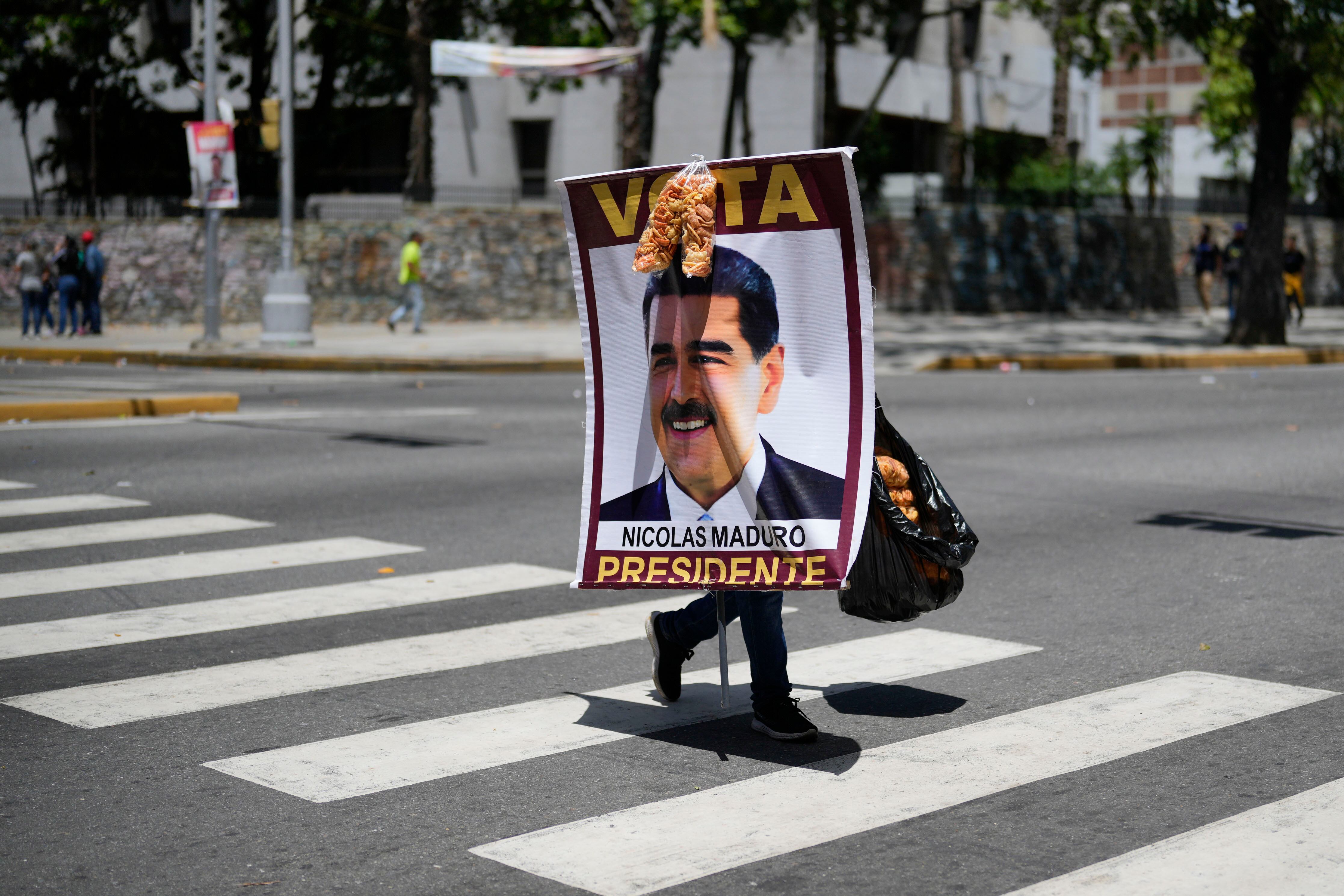 El 28 de julio se llevarán a cabo las elecciones presidenciales en Venezuela - crédito Fernando Vergara/AP