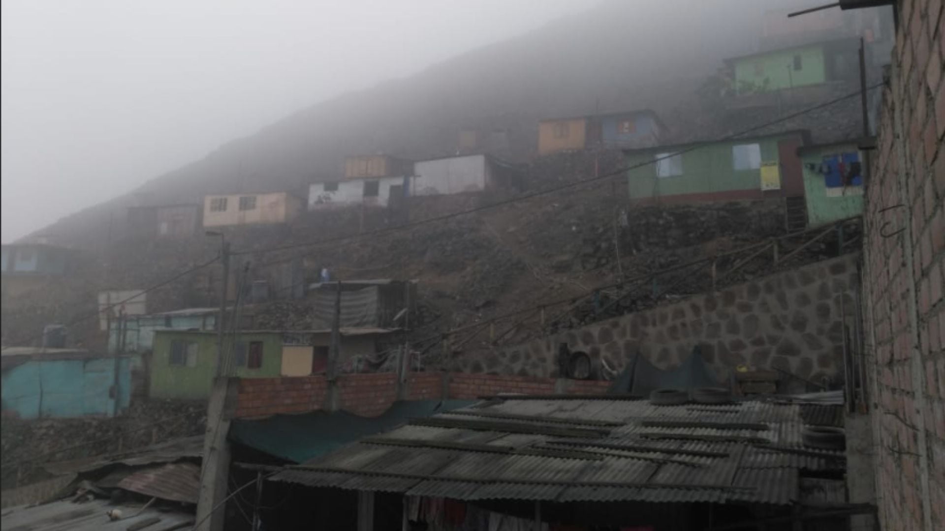 Carabayllo, uno de los distritos de Lima Metropolitana, registró un 100% de humedad ambiental por segundo día consecutivo