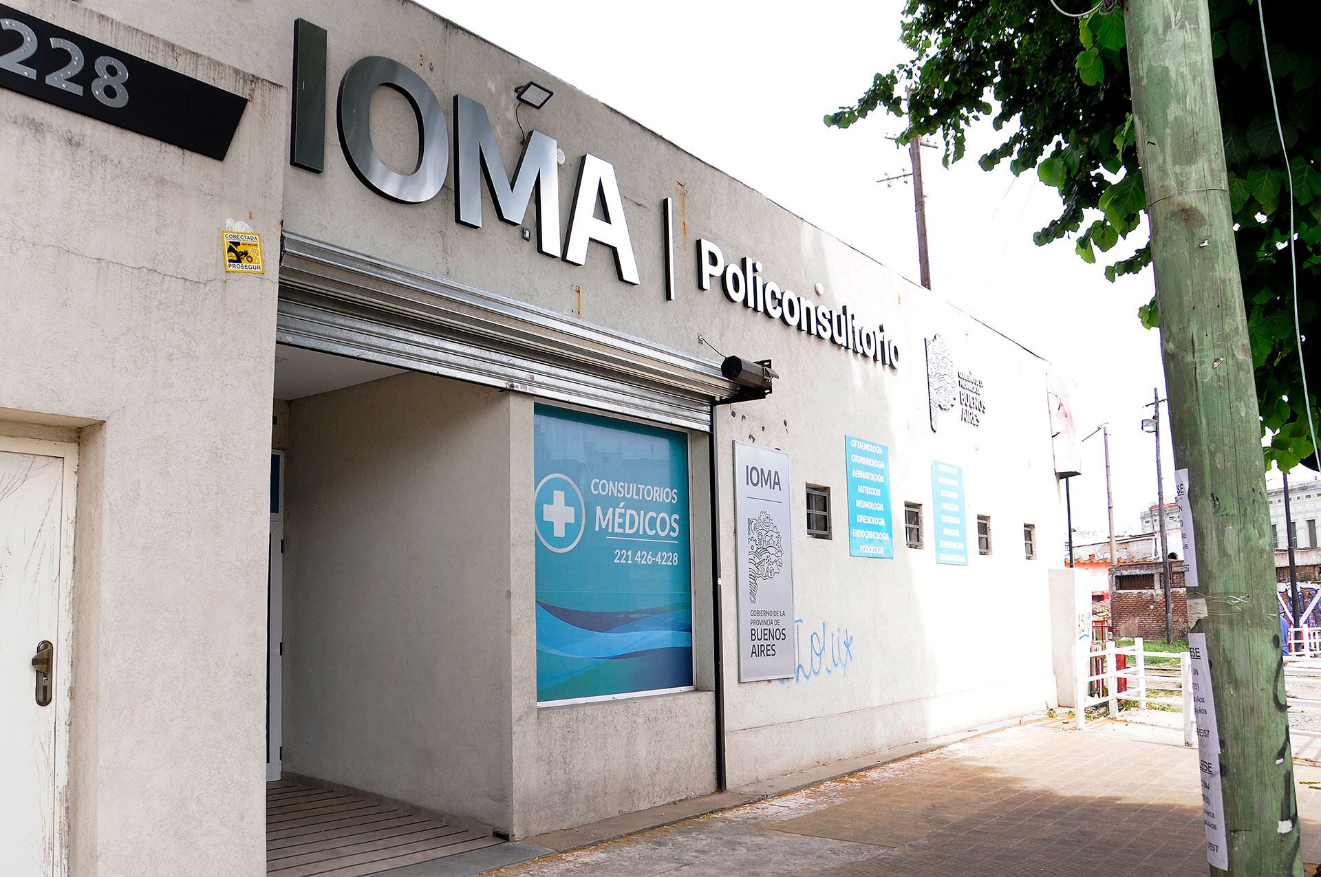 Edificios sedes y actividades de obra social IOMA