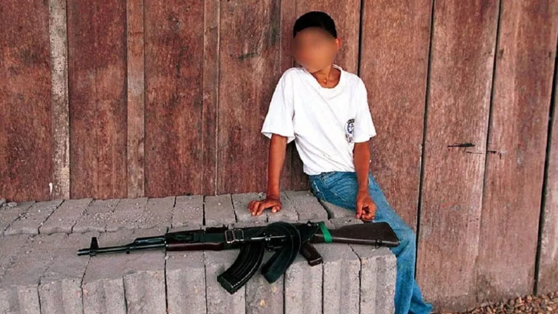 Reclutamiento de niños para la guerra en Colombia. Imagen de referencia - Getty images.