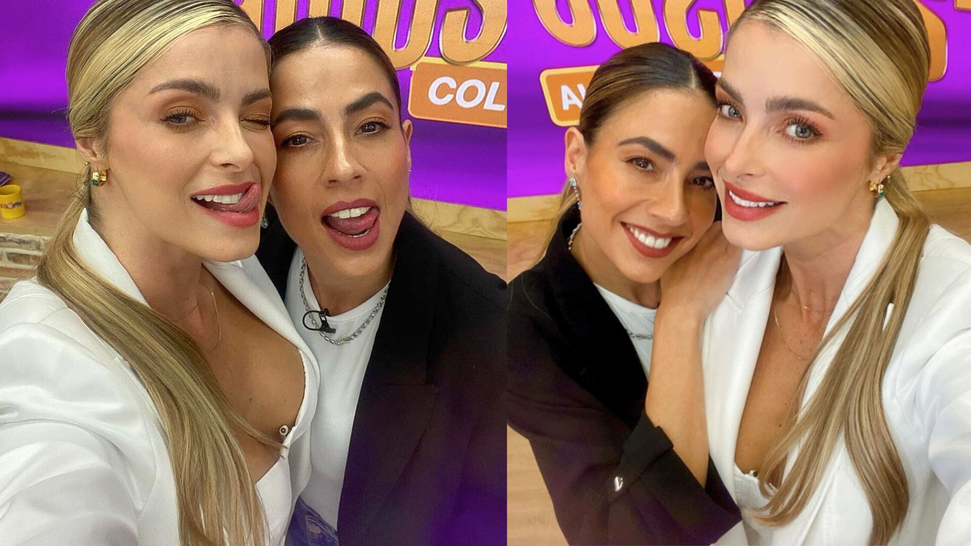 Carla Giraldo y Cristina Hurtado en un montaje de Infobae Colombia