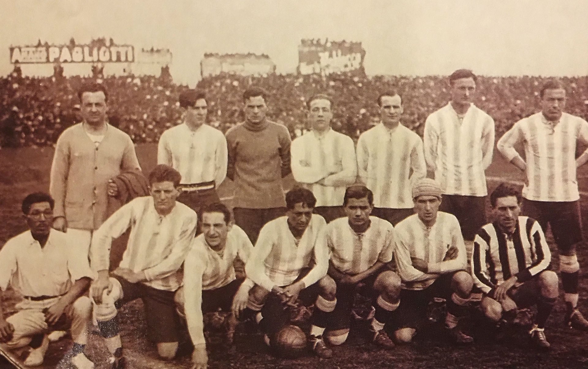 100 años del primer gol olímpico