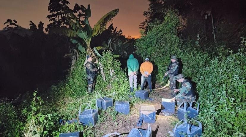 Prefectura secuestró un cargamento de marihuana en Misiones: hay dos detenidos