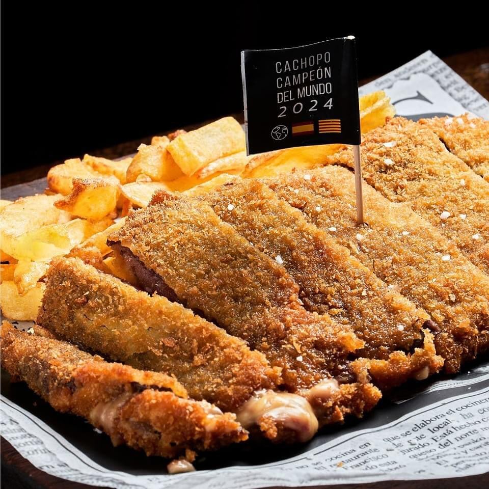 El cachopo de Wagyu del restaurante Mas' Torres