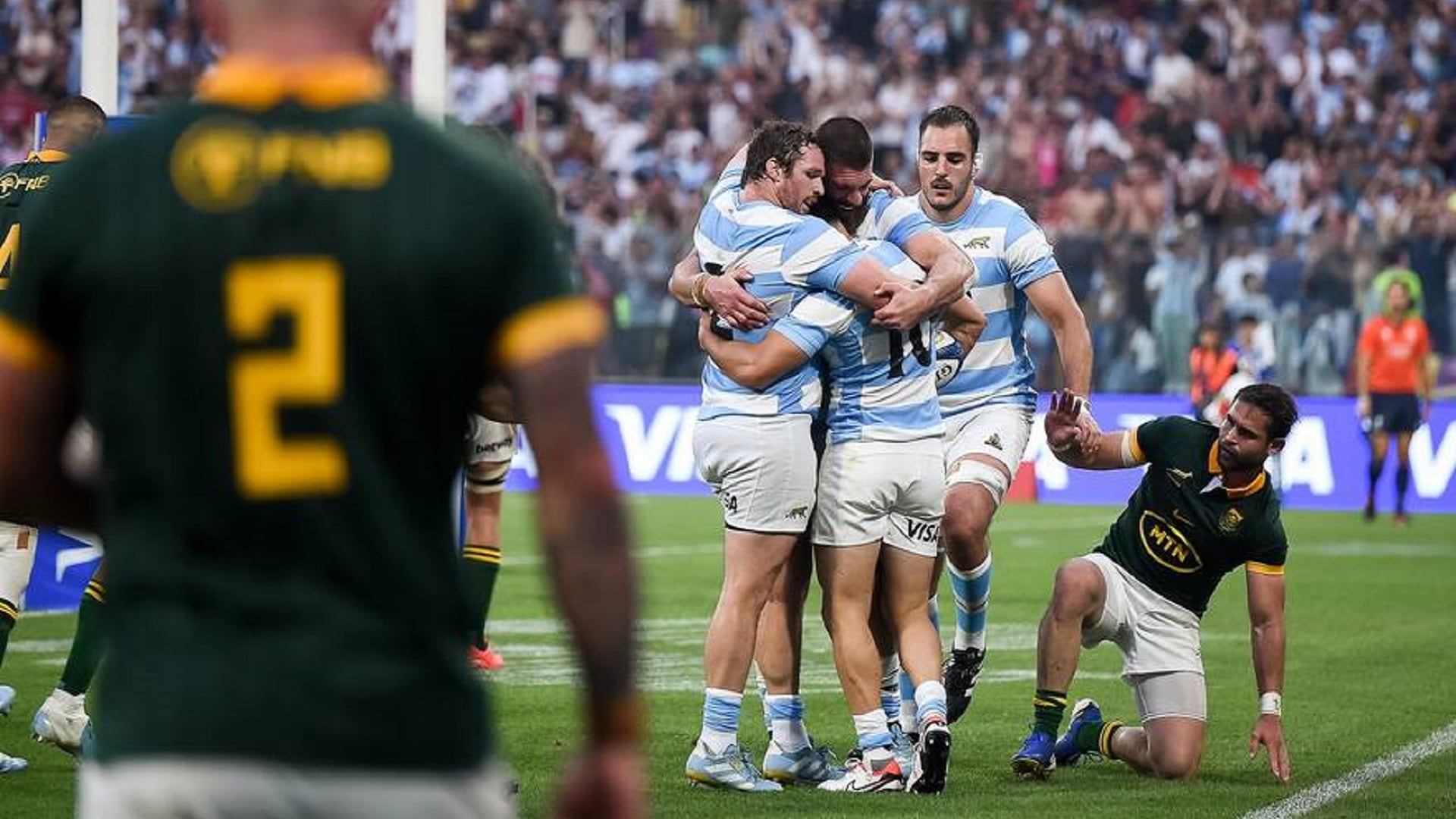 Los Pumas vs Sudáfrica