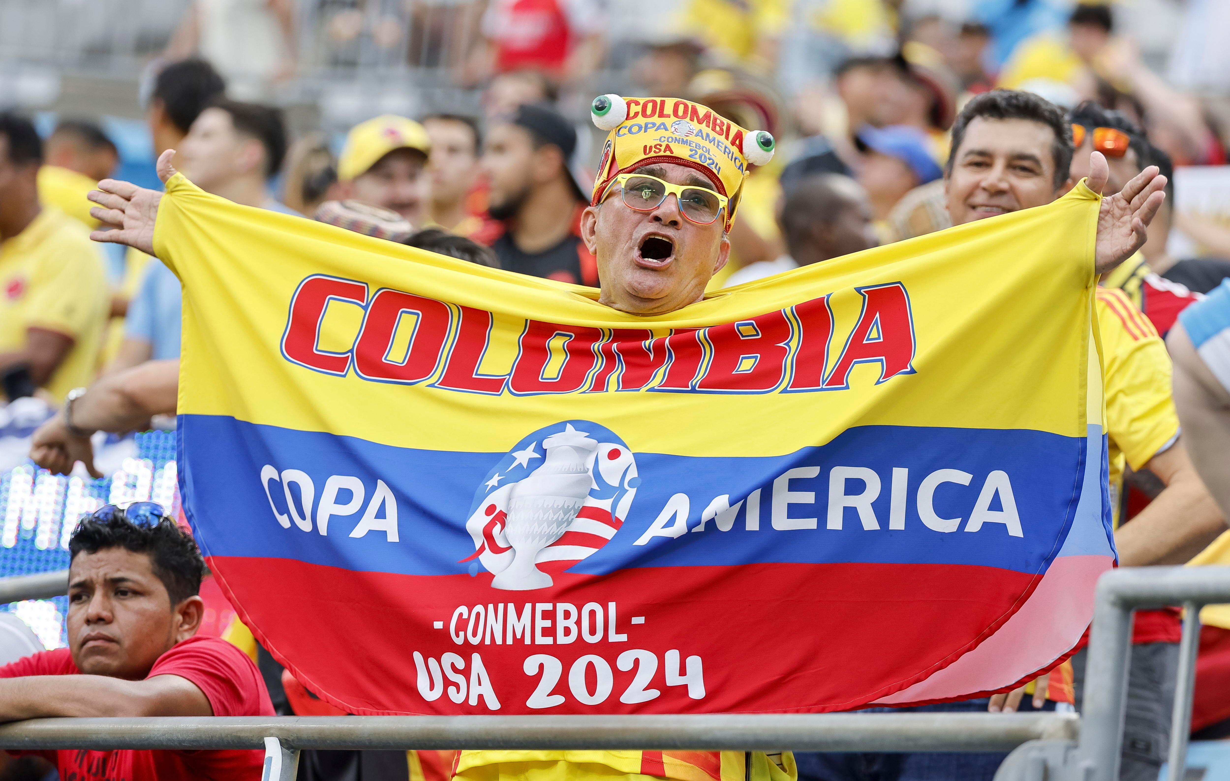 Los colombianos de nuevo locales en la Copa América 2024 - crédito Erik S. Lesser/EFE
