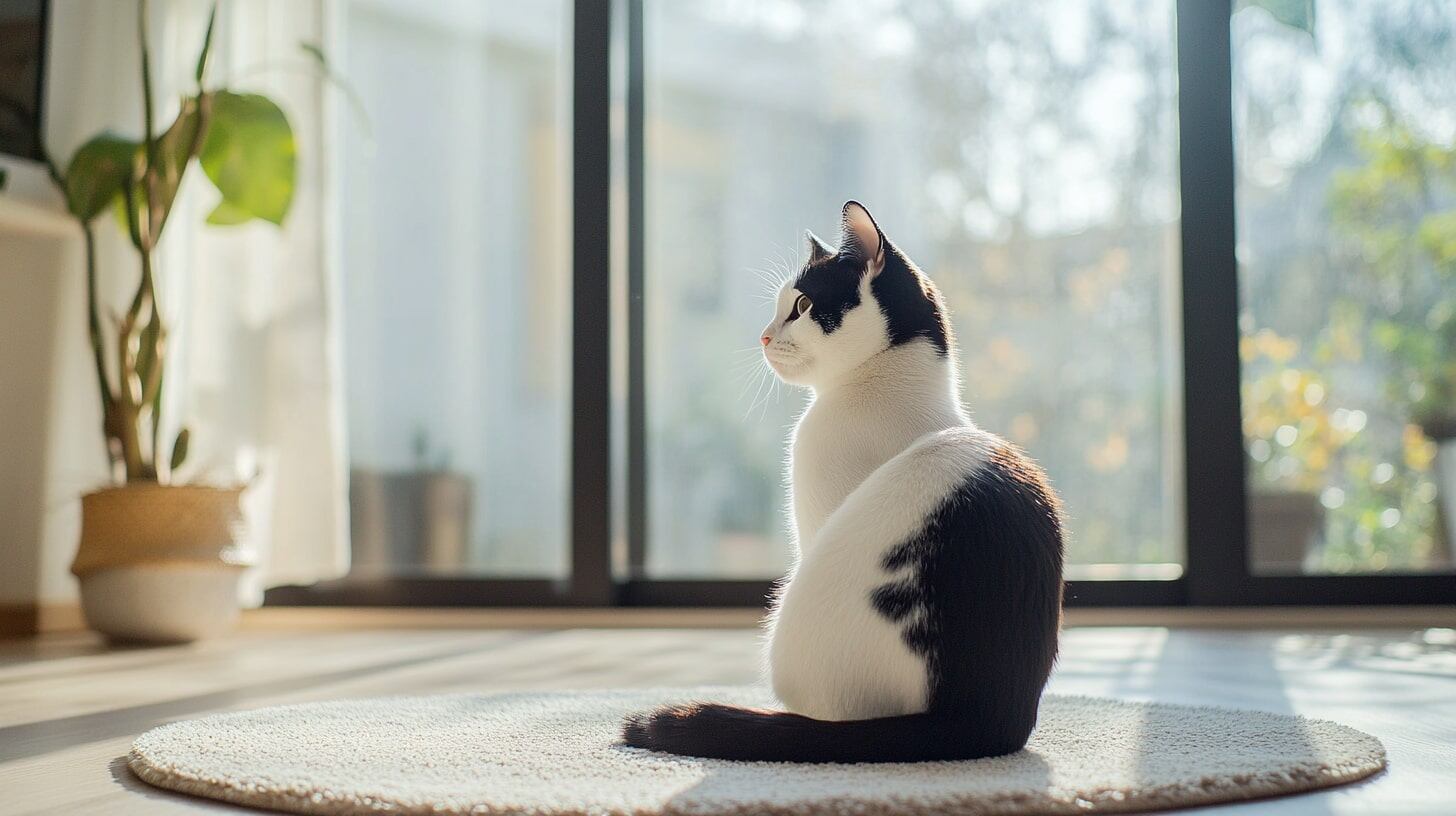 Imagen de un gato con pelaje blanco y negro, destacando su elegancia. Otras opciones: felino doméstico, combinación de colores, gato elegante. - (Imagen Ilustrativa Infobae)