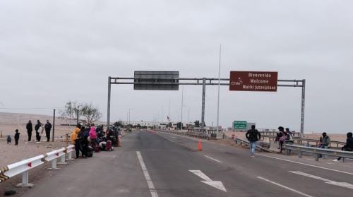 Así está la situación en la frontera. (Foto: Andina)