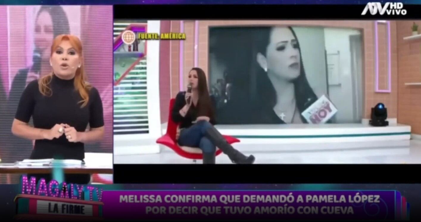 Magaly Medina duda que demanda de Melissa Klug a Pamela López esté judicializado. (Captura: Magaly TV La Firme)