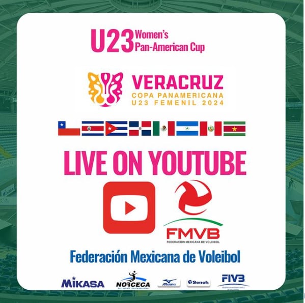 ¿Dónde ver Perú vs Surinam por Copa Panamericana Sub 23 de vóley 2024?