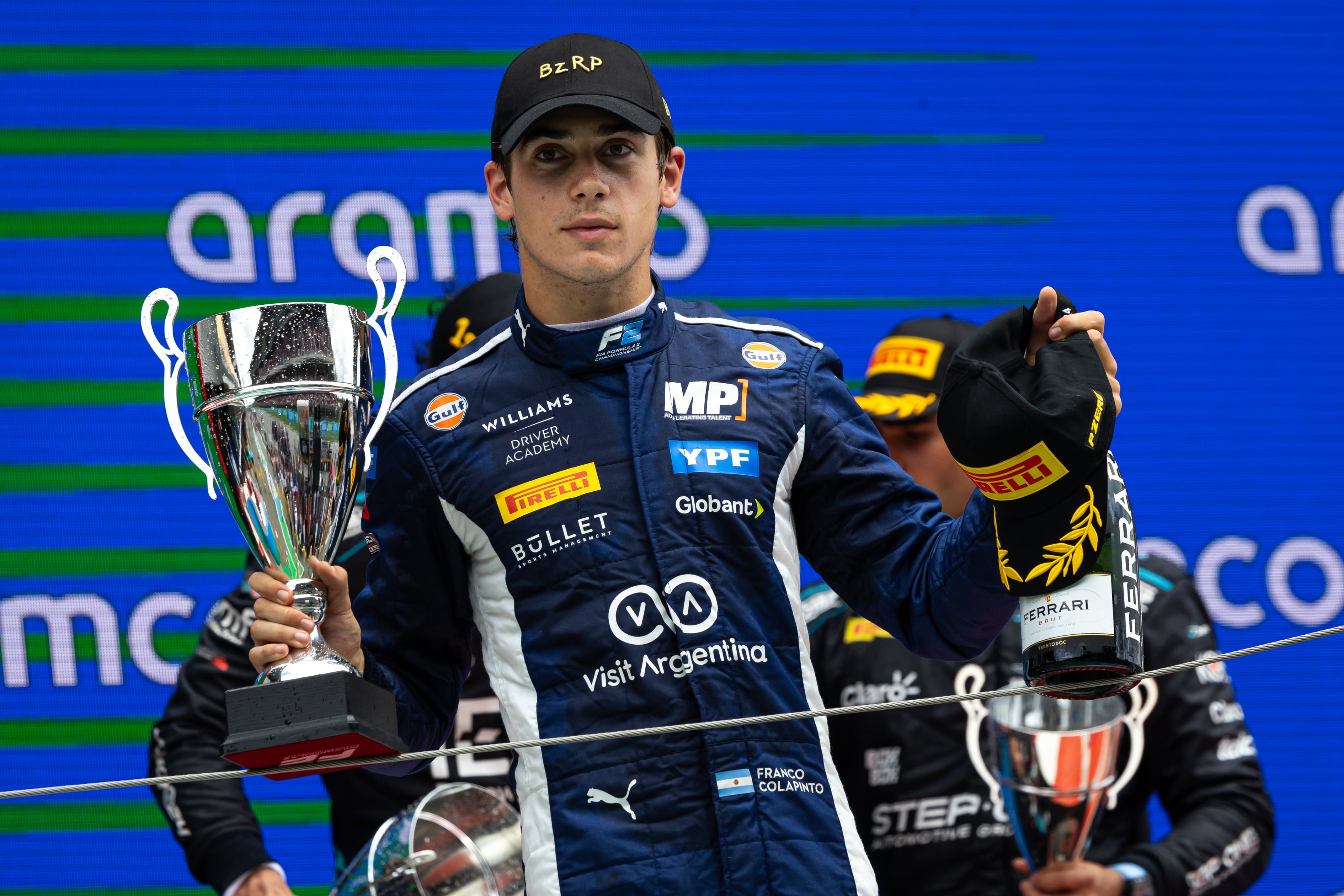 Este año en Fórmula 2, Franco ganó en la carrera Sprint de Imola y fue segundo las competencias dominicales en España y Austria (Dutch Photo Agency)