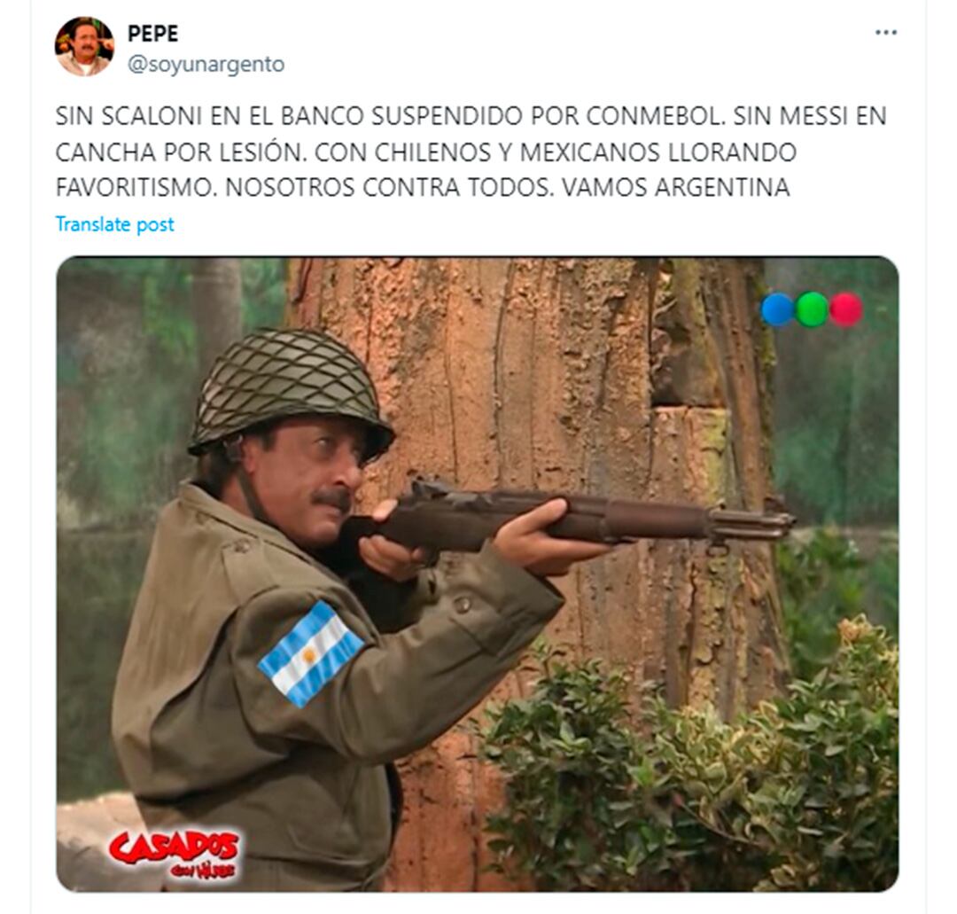 Memes de Argentina Perú