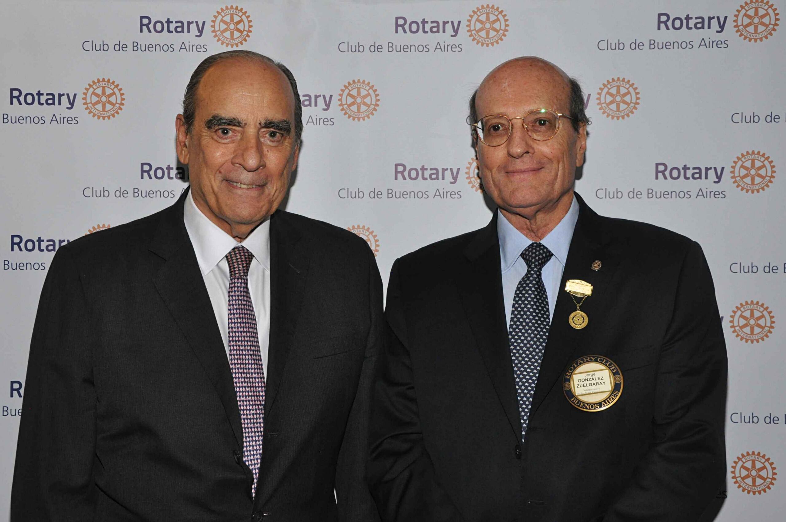 Guillermo Francos en el Rotary Club de Buenos Aires