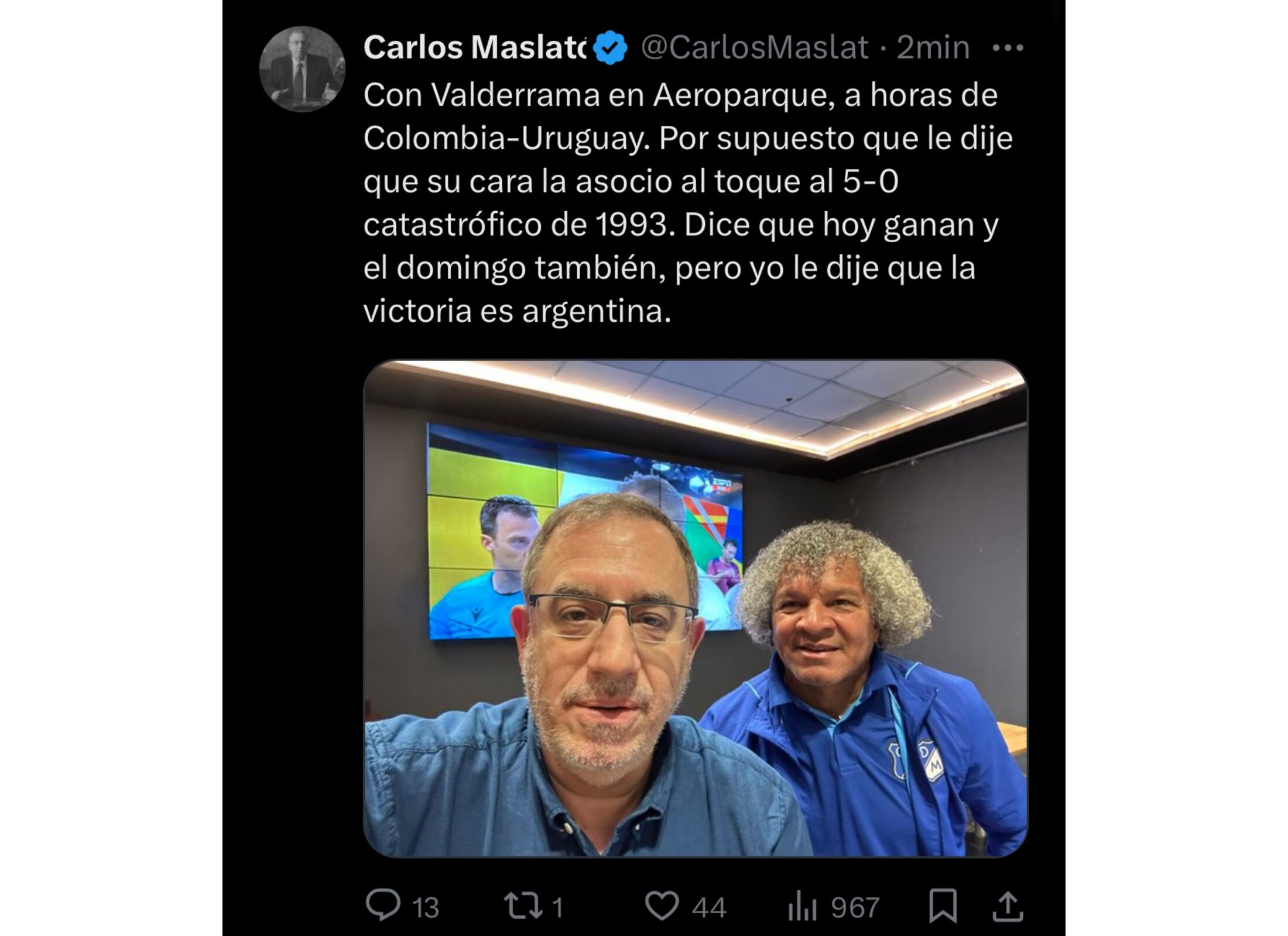 Carlos Maslatón en X