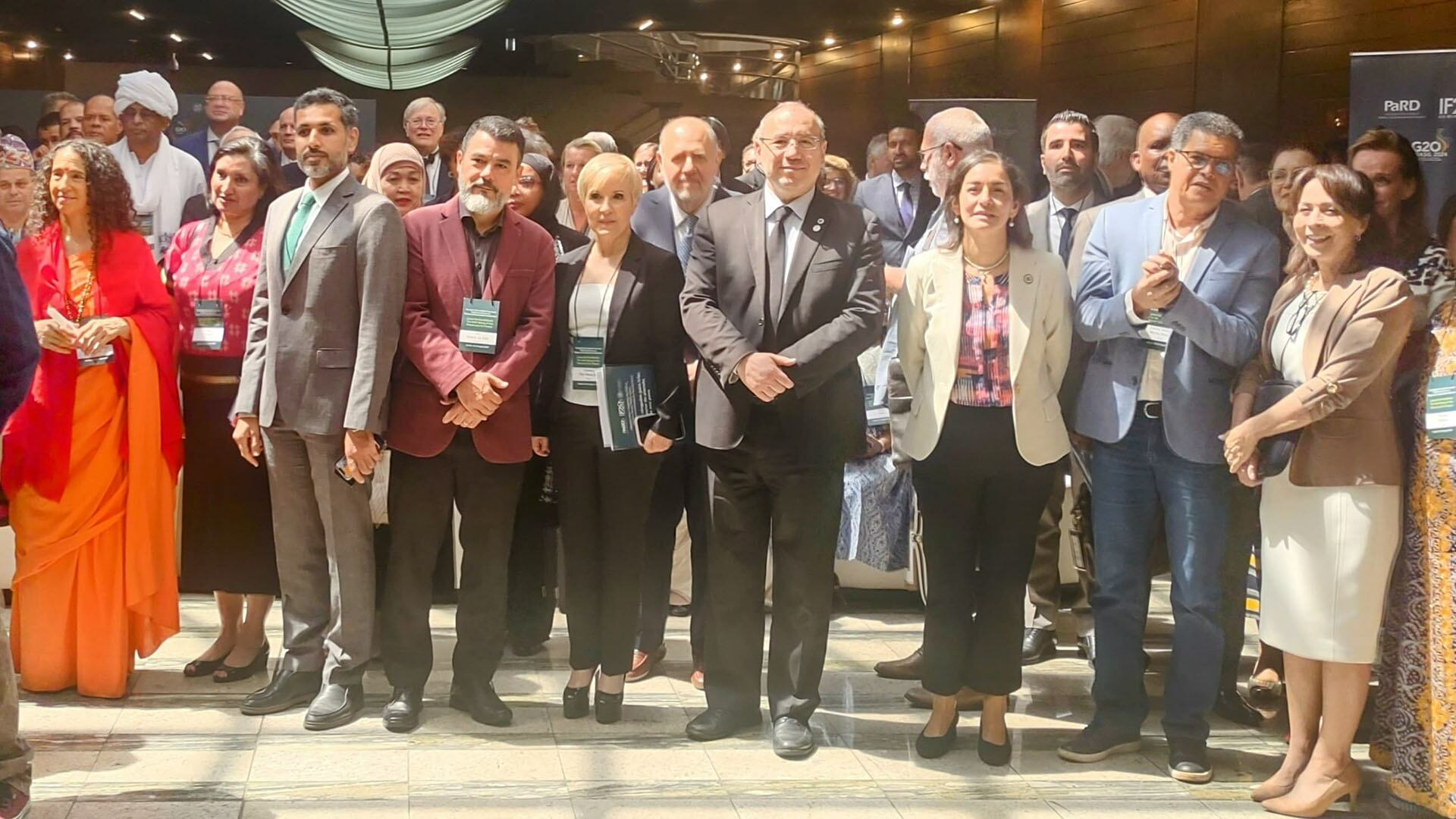 Rabino Fishel Szlajen en el Forum G20 de Brasilia