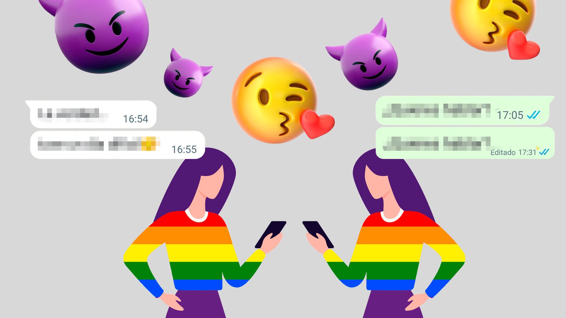 Orgullo LGBT+: las mejores frases para enviar por WhatsApp, Instagram y Facebook en México este PRIDE 2024
(Foto: Infobae México/ Jovani Pérez)