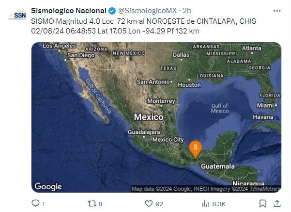 sismo Chiapas