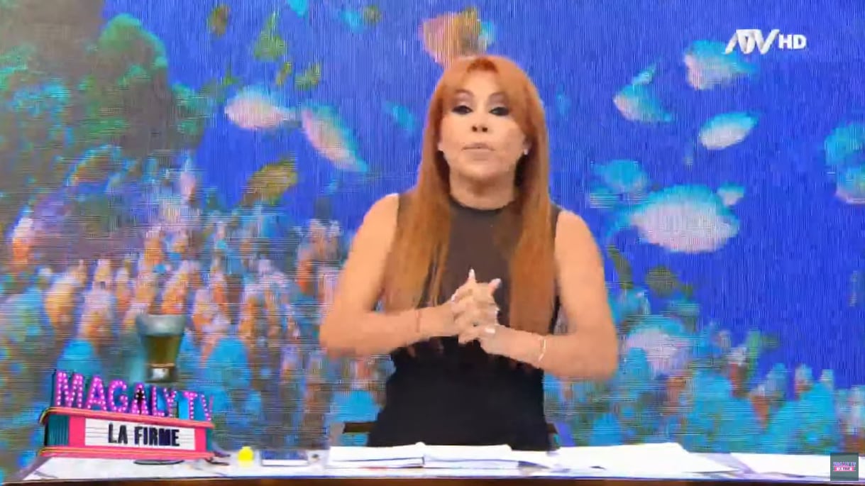 Magaly TV La Firme. (Foto: Captura de ATV)