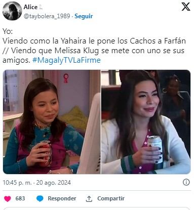 Revelaciones de Pamela López sobre Melissa Klug y Christian Cueva generan una ola de memes en redes. “El real efecto mariposa”. (Captura: 'X')