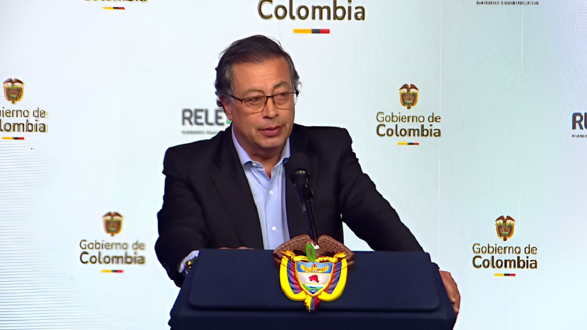 El presidente Gustavo Petro dio un discurso anoche que ha generado controversia en relación a periodistas - crédito Presidencia de Colombia/ YouTube