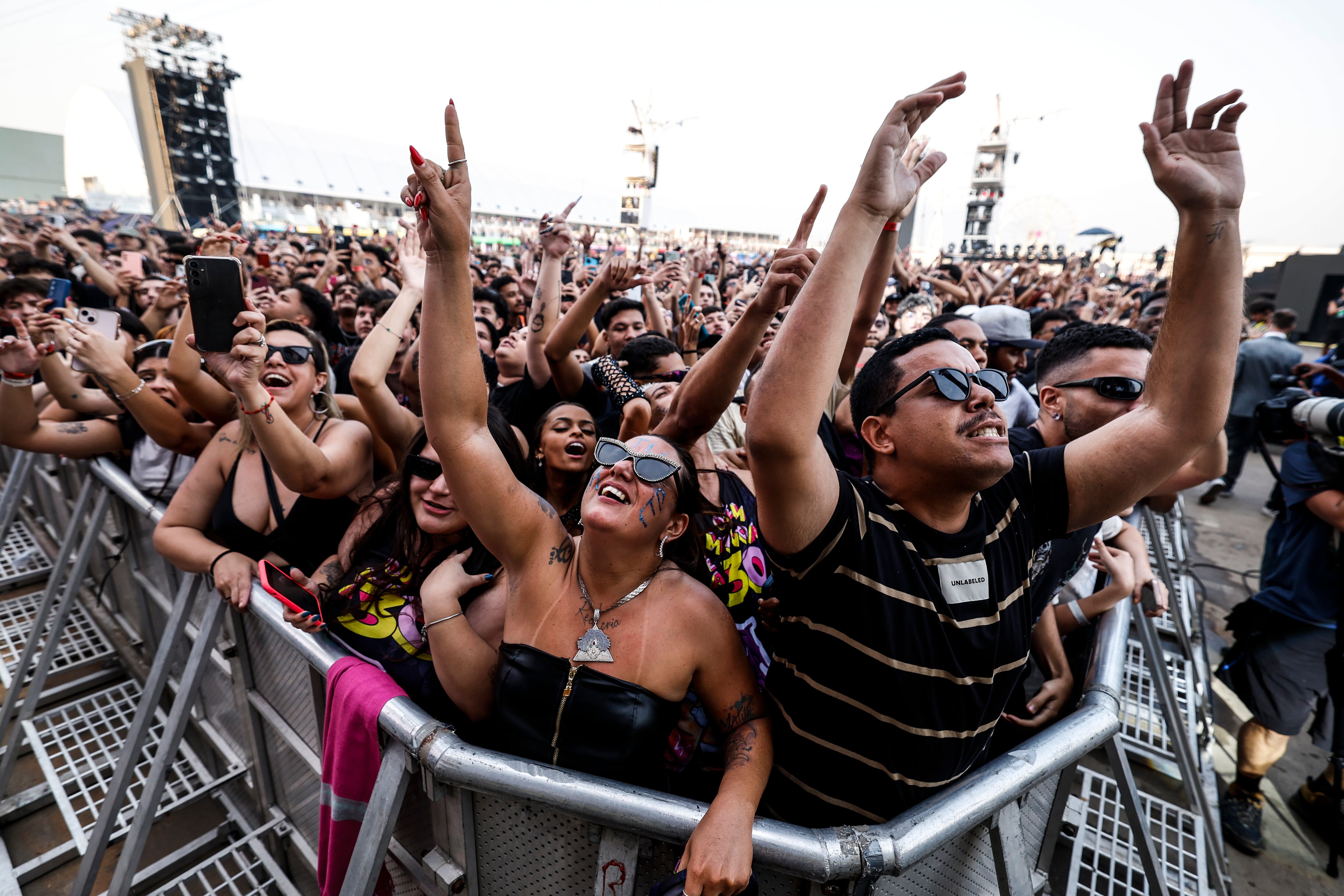 El festival Rock in Rio espera reunir a 700 mil espectadores, con siete escenarios en el Parque Olímpico de Río de Janeiro (EFE/ Antonio Lacerda)