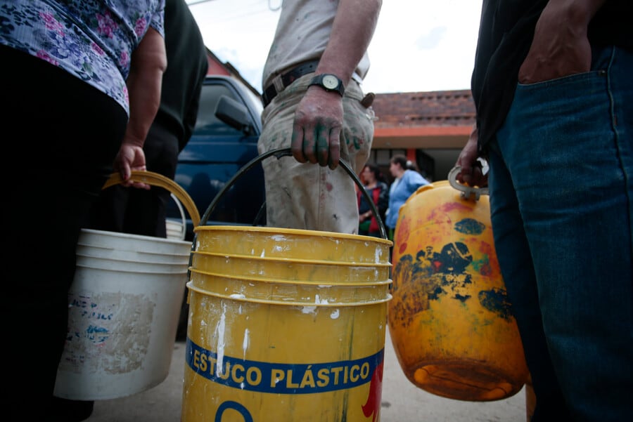 Cortes de agua en Bogotá