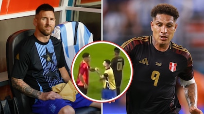 El gesto de Lionel Messi con Paolo Guerro y Christian Cueva que no se vio en la TV tras el Perú vs Argentina por Copa América 2024