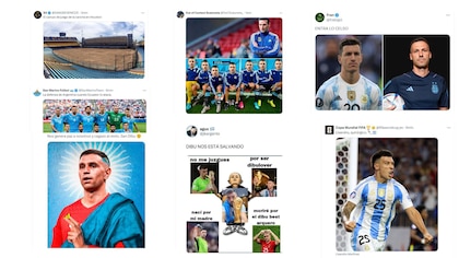 Estallaron los memes tras la clasificación de Argentina: “San Dibu” Martínez, el “Carnicero” Lisandro y el sufrimiento en los penales