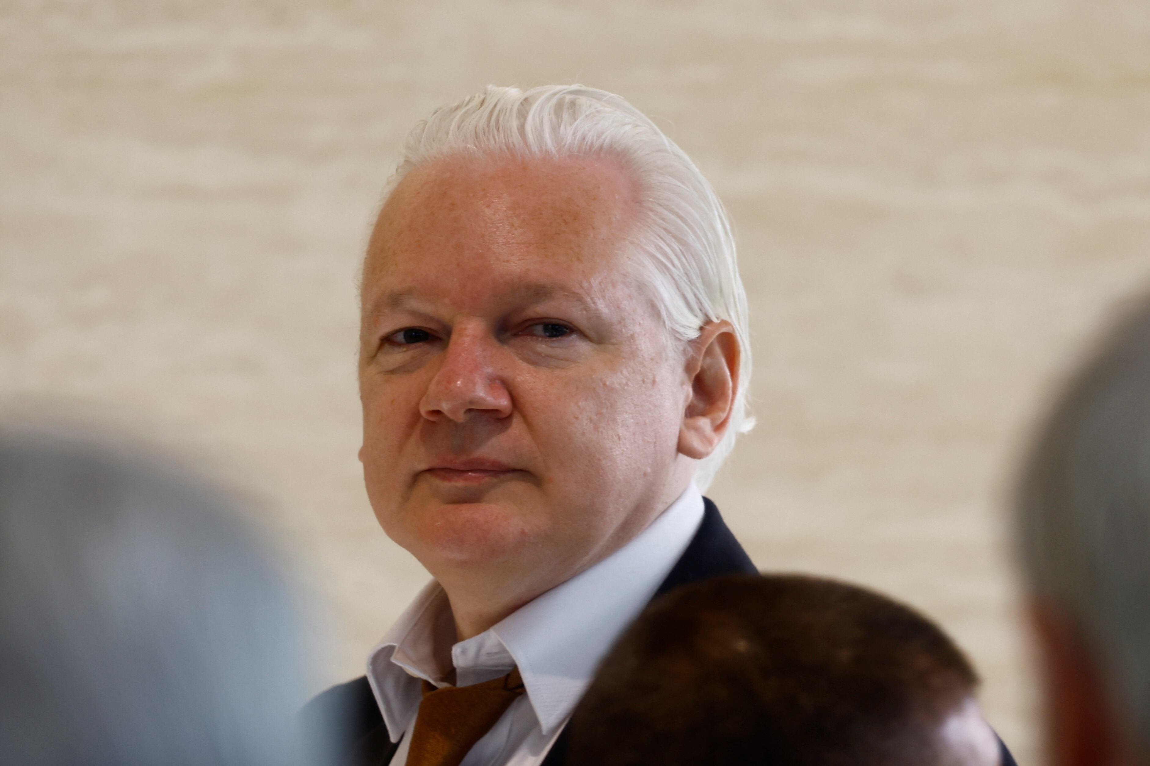 Julian Assange se declaró culpable ante la Justicia estadounidense (REUTERS)